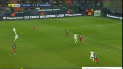 Ikone Goal -  Caen vs Montpellier  0-2  08.04.2017 (HD)