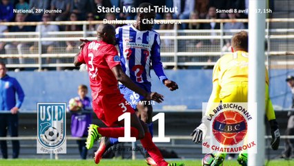 J28 National 2016-2017 : USLD-Châteauroux, le match