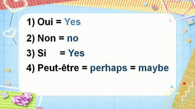 Cours d’anglais niveau débutant Leçon 1. Les mots de base basic words