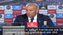 Zidane rues Real's lack of concentration