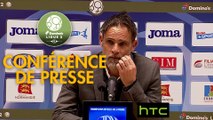 Conférence de presse Havre AC - Stade Lavallois (2-0) : Oswald TANCHOT (HAC) - Marco SIMONE (LAVAL) - 2016/2017