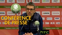 Conférence de presse Valenciennes FC - ESTAC Troyes (2-0) : Faruk HADZIBEGIC (VAFC) - Jean-Louis GARCIA (ESTAC) - 2016/2017