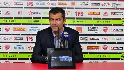 Dijon 1-2 Bastia : Conf. d'après-match de R. Almeida