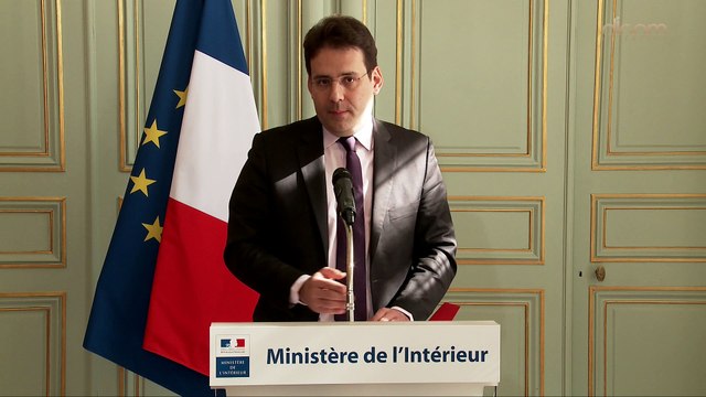 Conférence de presse de Matthias Fekl, ministre de l'Intérieur le 8 avril 2017