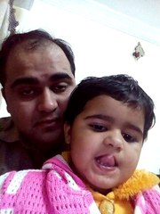 Arooba Shahzad with Papa (2017)