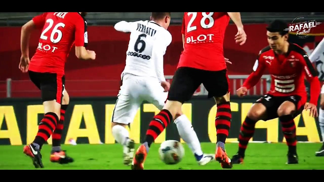 Marco Verratti ● Defensive Skills & Assists ● PSG 2017 HD