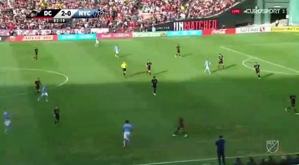 David Villa Goal HD - DC United 2-1 New York City 08.04.2017