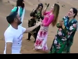 Urooj Mohmand dance in dubai desert part 2