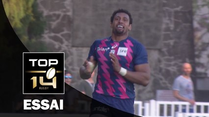 TOP 14 ‐ Essai Waisea VUIDRAVUWALU (PAR) – Bayonne-Paris – J23 – Saison 2016/2017