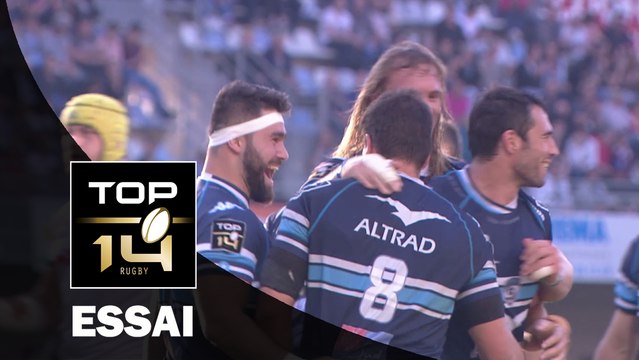 TOP 14 ‐ Essai Kélian GALLETIER (MON) – Montpellier-Grenoble – J23 – Saison 2016/2017