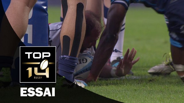 TOP 14 ‐ Essai Arnaud HEGUY (GRE) – Montpellier-Grenoble – J23 – Saison 2016/2017