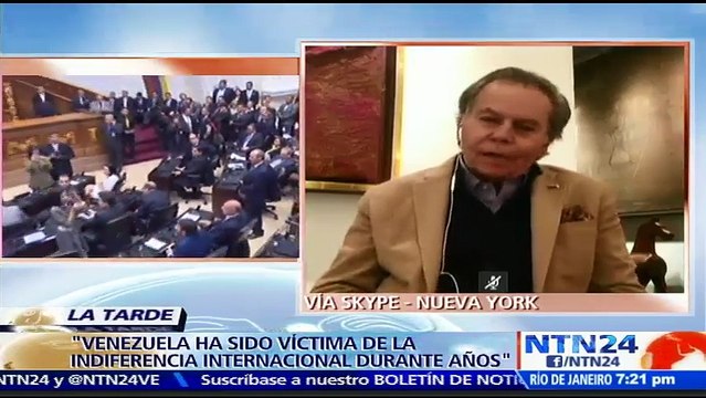 “La situación de Venezuela no la van a cambiar la OEA ni las Naciones Unidas, la van a cambiar los venezolanos”: Exembajador Diego Arria sobre manifestaciones
