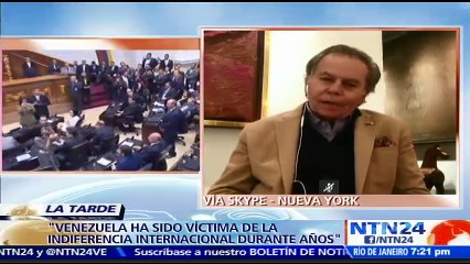 “La situación de Venezuela no la van a cambiar la OEA ni las Naciones Unidas, la van a cambiar los venezolanos”: Exembajador Diego Arria sobre manifestaciones