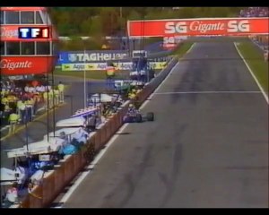 Formula 1 Portugal 1992 Huge crash Patrese French commentary TF1