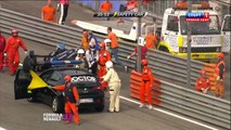 WSBR Monza 2014 Race 1 Huge crash Sorensen Jaafar