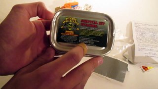 Zombie Apocalypse Kit in a Sardine Can Review