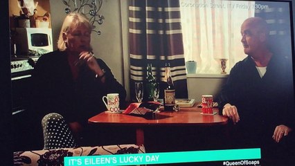 coronation street 2017 it's Eileen lucky day clip on this morning