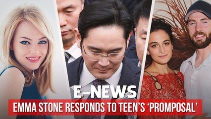 Emma Stone Responds to Teen’s ‘Promposal’, Samsung Heir Jay Y Lee Accused of Bribery