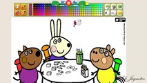 Peppa Pig   Colorear a Papa Pig y sus Amigos  ᴴᴰ ❤️ Juego de pintar ᴴᴰ ❤️