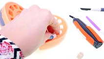 Play Doh Dr. Drill 'n Fill Sells Teeth to Toothfairy _ Play Doh Stop Mot