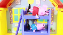 Peppa Pig Park Playground Candy Cat Birthday Party Play-Doh Muddy Puddles DisneyCarToys