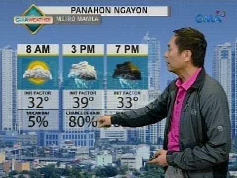 UH: Tiyansa ng pag-ulan sa hapon at gabi sa NCR ngayong Miyerkules, mataas