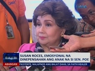 Saksi: Mensahe ni Roces sa umungkat sa pagka-ampon kay Poe: “How dare they?”