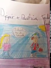 Gravy falls dipper and Pacifica comic