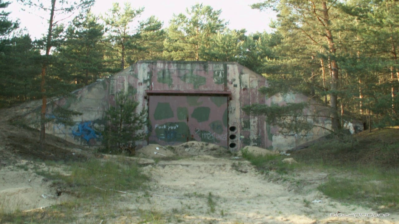 [Dia] Funksendestelle Niebel, AF-2 (WE-32), Bunkeranlage