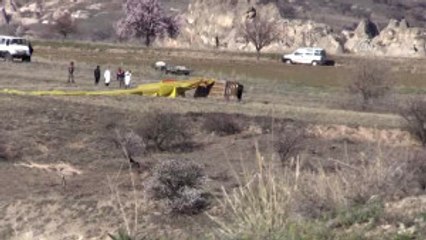 Kapadokya'da Balon Kazası (1)