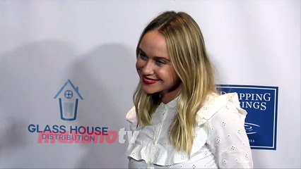 Becca Tobin "Dropping the Soap" Premiere Red Carpet