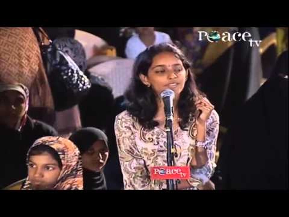 Brilliant Question from a teen girl to Zakir Naik.