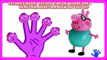 Finger Family Peppa Pig Nursery Rhymes for Children   Peppa Pig daddy Finger Song