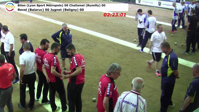 Secondes parties de poules, dixième étape du Trophée Super 16, Sport Boules, Lyon Sport Métropole 2017