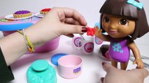 Play Doh Peppa Pig Picnic Basket Cesta de Picnic Dora The Explorer Dough Set Toys