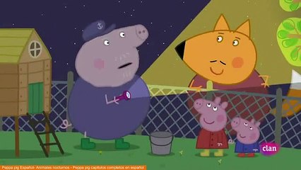 Peppa pig Español- Animales nocturnos - Peppa pig capítulos completos en español