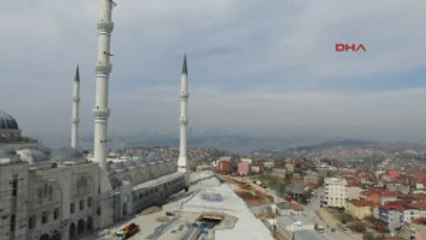 Çamlıca Camisi'nin Yüzde 80'ni Tamamlandı