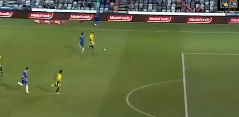 2-0 Fabio Ferreira Goal HD - Central Coast Mariners - Newcastle Jets  (09.04.2017)