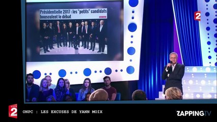ONPC : Yann Moix reconnait sa condescendance face aux petits candidats (vidéo)