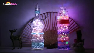 How To Make The Most Gorgeous Glass Botasdasdtle Lamps from Was