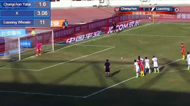 1-0 Szabolcs Huszti Goal HD - Changchun Yatai - Liaoning Shenyang Kaixin 08.04.2017