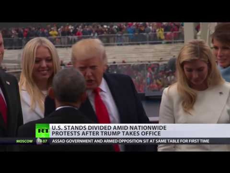 Divided States of America: Citizens opposed each other after Trump took office