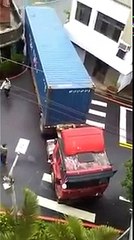 This Trucker Has Insane Driving Skills
