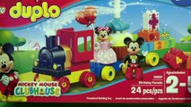 Mickey Mouse Clubhouse LEGO Duplo Birthday Train with Mickey and Minnie Parade