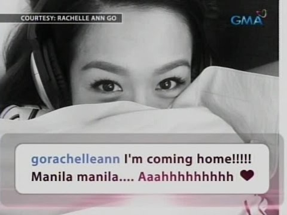 24Oras: Rachelle Ann Go, balik-Pilipinas para mag-record ng theme song ng GMA Pinoy TV