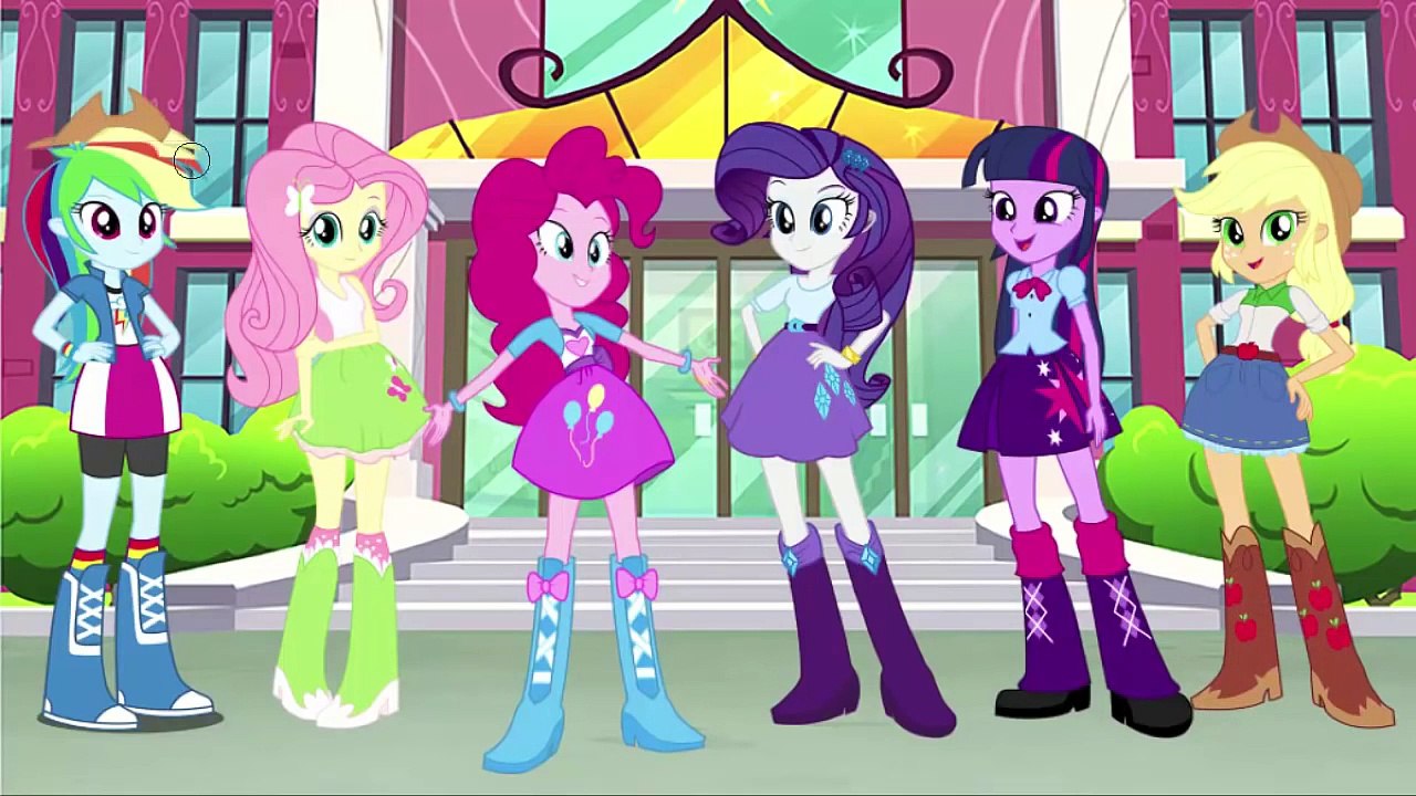 Kids Awesome MY LITTLE PONY EQUESTRIA GIRLS Transform Into Applejack MLP videos Games Fun World