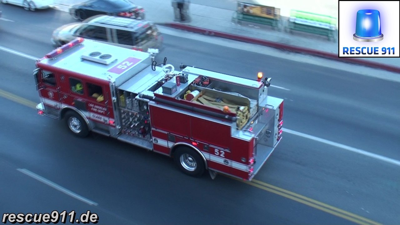 [LAFD] Engine 52 Los Angeles Fire Department