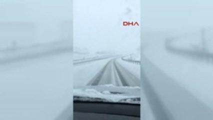 Kayseri Erciyes'e 15 Santim Nisan Karı Yağdı