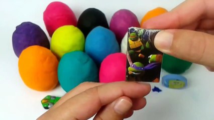 MANY Play-Doh Kinder Surprise Eggs сюрприз яйца Spongebob Peppa Pig Playdougth