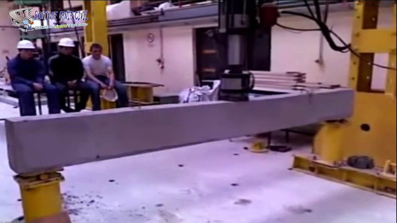 Rupture D'une Poutre avec Cadre Sur Toute La Longueur De La Poutre